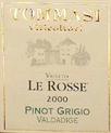 Tommasi Pinot Grigio le Rosse